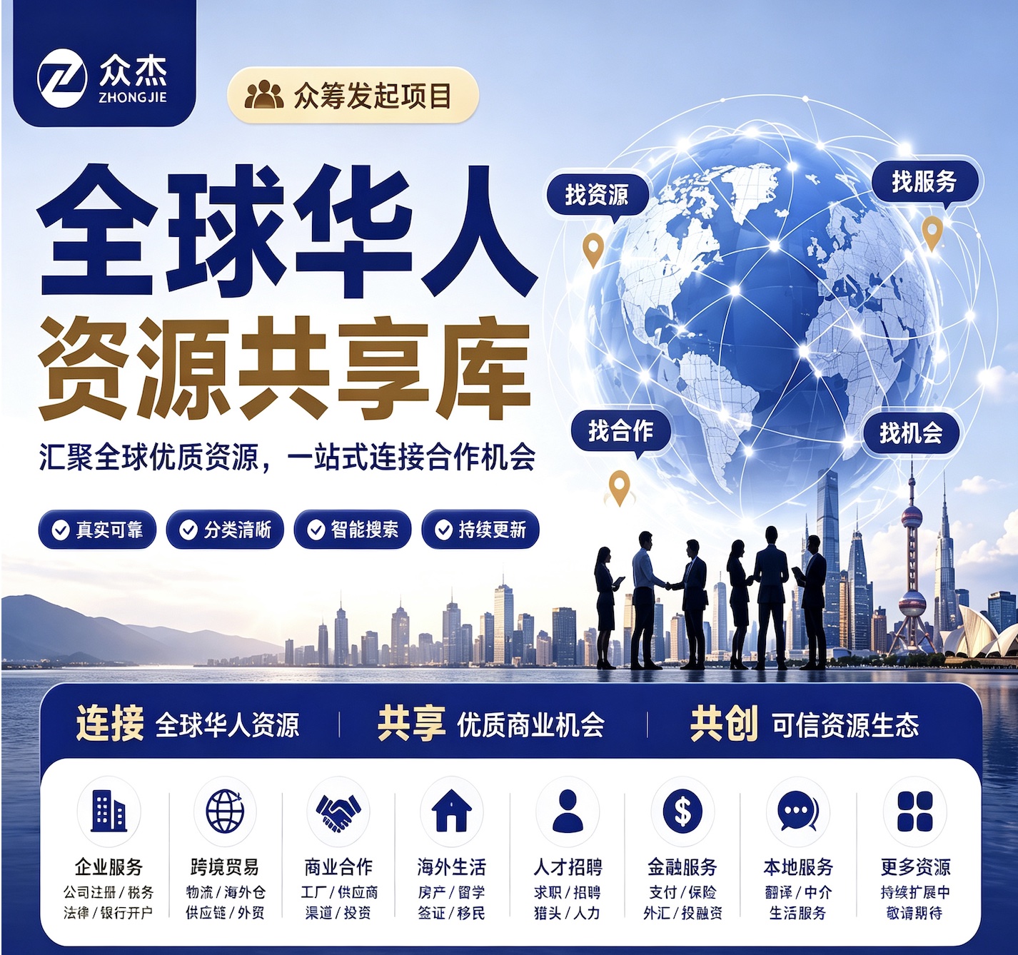 全球华人资源共享库
